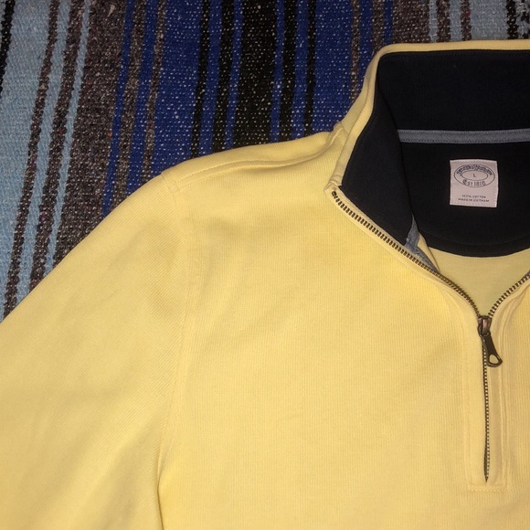 NEW Brooks Brothers Qtr Zip Pullover - Picture 9 of 13